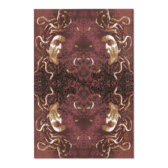 Caravaggio Medusa Brown Area Rugs