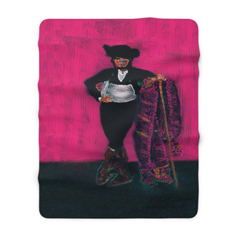Manet Majo Sherpa Fleece Blanket