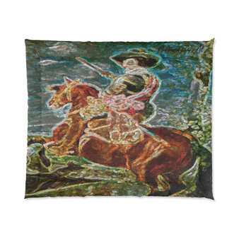 Velázquez Count-Duke de Olivares Horse Ride Comforter