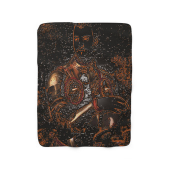 Bronzino de' Medici Sherpa Fleece Blanket