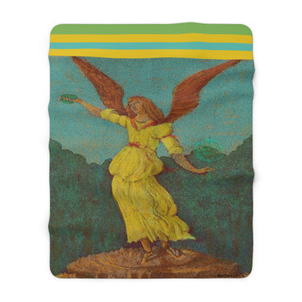 Botticelli Cappella Sistina Sherpa Fleece Blanket