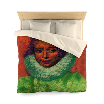 On sale collectible Rembrandt Clara Serena Duvet Cover by Neoclassical Pop Art