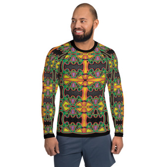 Leonardo Da Vinci Alexander the Great Men's Rash Guard