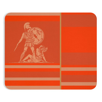 Greek Surrender Orange Peace Mousepad