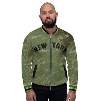 NY Olive Army Green New Your Seal Bomber Jacket