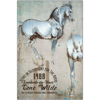 Da Vinci Sforza’s Horse Metal Prints