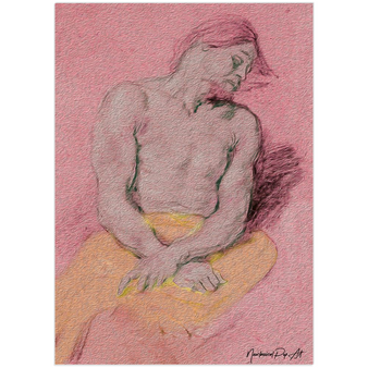 On Sale Van Dyck Pink Study for the Figure of Christ Premium Art Prints by Neoclassical Pop Art