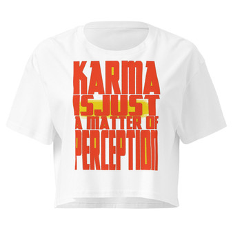 Spiritual | Karma Women’s Crop Tee