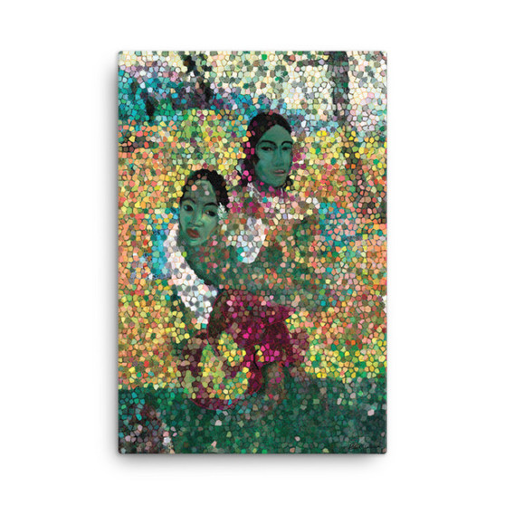 Paul Gauguin Thiiti Woman When Will You Marry? Print on Canvas