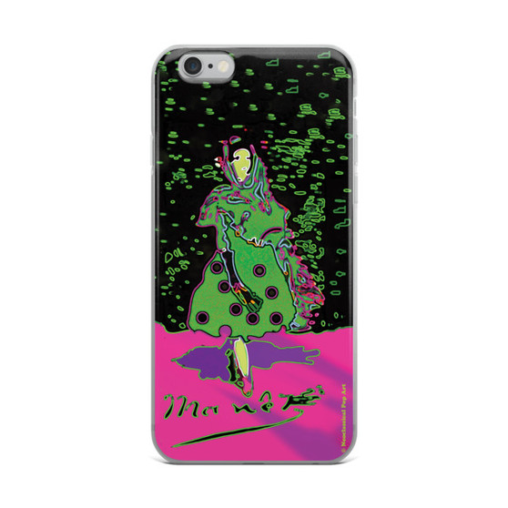 Eduard Manet lola de valence green pink iPhone cases
