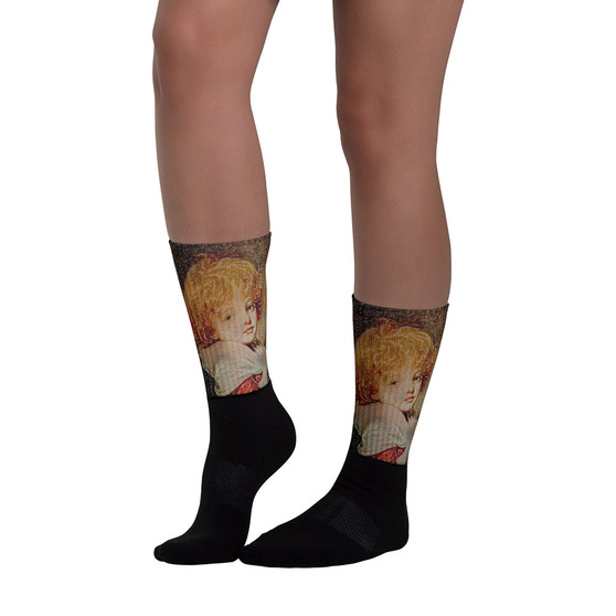 Jean Baptiste Greuze boy portrait socks