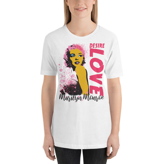 Marilyn Monroe Desire Love Short-Sleeve Unisex T-Shirt