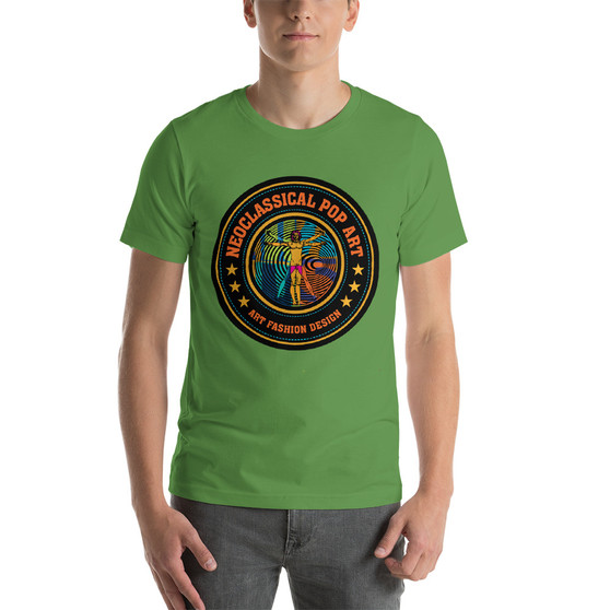 on sale Leonardo da vinci know what Short-Sleeve Unisex T-Shirt by neoclassical pop art pop art brand 