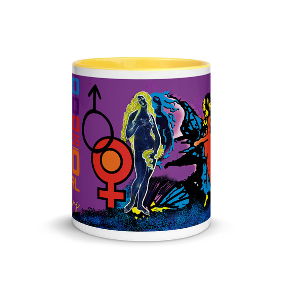 Sandro Botticelli Venus neoclassical pop art mug by Neoclassical Pop Art