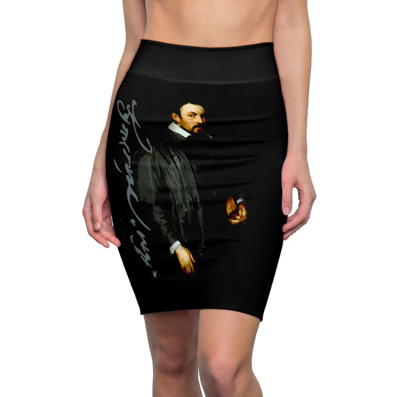 Van Dyck Adriaen Women's Pencil Skirt