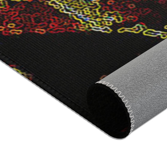 Valazquez Portrait of Saint Thomas Area Rugs by Neoclassical Pop Art
