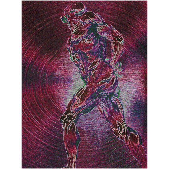 Rubens Bordo Anatomical Figure Acrylic Prints by Neoclassical Pop Art