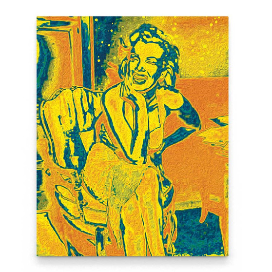 Monroe Marylin Angel Oil on Canvas