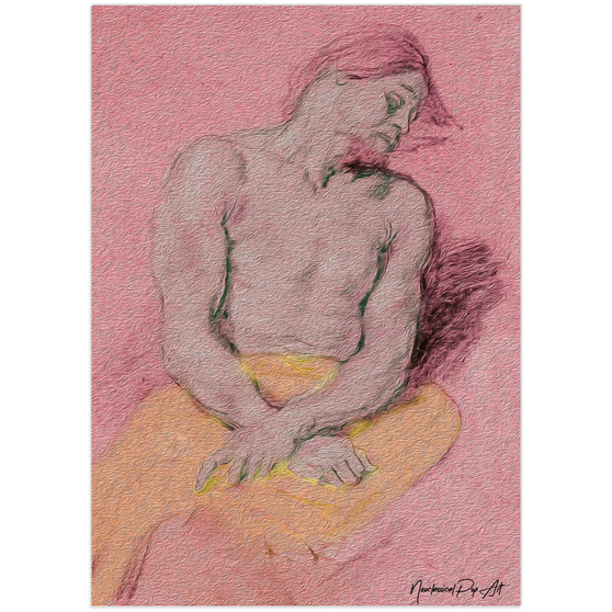 Van Dyck Pink Study for the Figure of Christ Art Prints