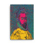 El Greco Pink Yellow Green Pop Poet Portrait on Canvas