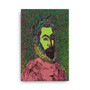 El Greco  Pop Poet Portrait Mint Green Oil on Canvas by neoclassical pop art