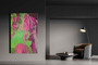 The Birth of Venus Green Pink Oil on Canvas by Neoclassical Pop Art