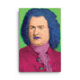Johann Sebastian Bach Pop Art Portrait in Green Blue Bordo Oil on Canvas