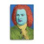 Johann Sebastian Bach Pop Art Portrait in Green Blue Yellow Orange 