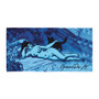 Manet La Femme Blue Luxury Towel