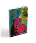 Manet red-pink figure teal-spine undated self-development planner