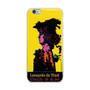 Yellow orange pink  neoclassical pop art da vinci portrait of alexander the great. This da vinci worrier is the best iphone case for the cool pop art collectors