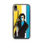 buy online Light blue yellow eiffel tower  napoleon Jacques-Louis David neoclassical pop art cool iphone case 