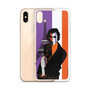 the best on sale Orange Purple eiffel tower  napoleon Jacques-Louis David Neoclassical pop art iphone case 