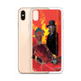 Eduard Manet Red Hot Olympia designer iPhone Case by Neoclassical pop art