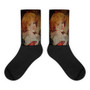 fun Jean Baptiste Greuze boy portrait neoclassical pop art socks 