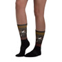 Elegant brown blacl Rembrandt portrait Museum Art Socks