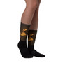 Elegant collectible Leonardo da vinci museum art socks for sale online by neoclassical pop art 