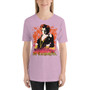 lilac Marilyn Monroe Be Beautiful Short-Sleeve Unisex T-Shirt by Neoclassical pop art 