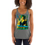 Marilyn Monroe Love Casual Glam gray Women's Racerback Tank by Neoclassical pop art