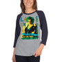 Marilyn Monroe | Love Casual Sexy 3/4 sleeve raglan shirt