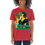 red Marilyn Monroe Love Casual Glam Short sleeve t-shirt by Neoclassical pop art
