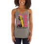 gray Marilyn Monroe | Desire Love Women's Racerback Tank 