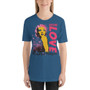 Marilyn Monroe Desire Love blue Short-Sleeve Unisex T-Shirt by Neoclassical pop art
