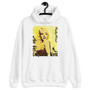 Marilyn Monroe Go Girl white Unisex Hoodie by Neoclassical Pop Art