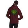 Da Vinci vitruvian man inside eye of horus Imagine cool Unisex Hoodie by Neoclassical pop art online pop art fashion store