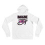 cool Da  Vinci pink eye of ra vitruvian man  Inagine Unisex hoodie by neoclassical pop art online store near me