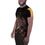 on sale Bronzino Duke of Tuscany All-Over Print Men's Athletic T-shirt by neoclassical pop art online fashion store 