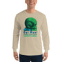 Da Vinci Power Comes From Understanding  skull art Men’s Long Sleeve  rock and roll Shirt by Neoclassical pop art online pop art fashion designer brand.