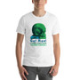 Da Vinci  Power Comes From Understanding  skull art Short-Sleeve Unisex T-Shirt by Neoclassical Pop Art