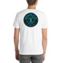 Alternate view of Da Vinci Power Comes From Understanding Short-Sleeve Unisex T-Shirt.